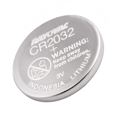 Pilha para Eletrônicos 3V CR2032 Cartela com 1 Peça CR2032-1CB RAYOVAC-2067a233-4415-4239-8fc0-f0253391685c
