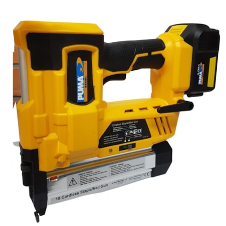 Pinador F 18V 50MM com Bateria 4.0Ah Carregador 110V/220V e Bolsa BT-725CB PUMA-74145a45-3863-4c73-b618-24d4a6eb8634
