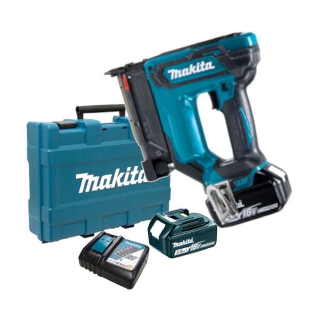 Pinador F 35MM 18V com 2 Baterias 3.0Ah Carregador 110V/220V e Maleta DPT353RFE MAKITA-e0c2cdf7-bd46-48df-b227-66598604974e