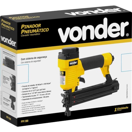 Pinador Pneumático para Pinos F 15 a 30mm PPV 300 6258000300 VONDER-9fe9f6b4-6c20-45f1-8a0b-4c15618b7969