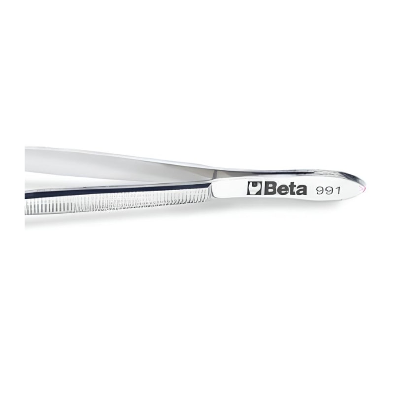 Pinça de Ponta Curva Metal ESD 116mm HK-15 HIKARI - Anhanguera