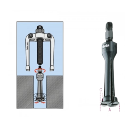 Pinça de Expansão para Interiores 25 a 30mm 1544/5 BETA-3baac236-b503-416a-99e7-a4a1600c4357