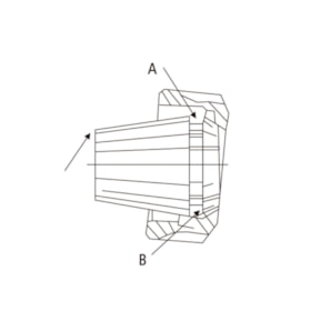 Pinça ER-40 19,0mm DIN 6499 00095 BTFIXO