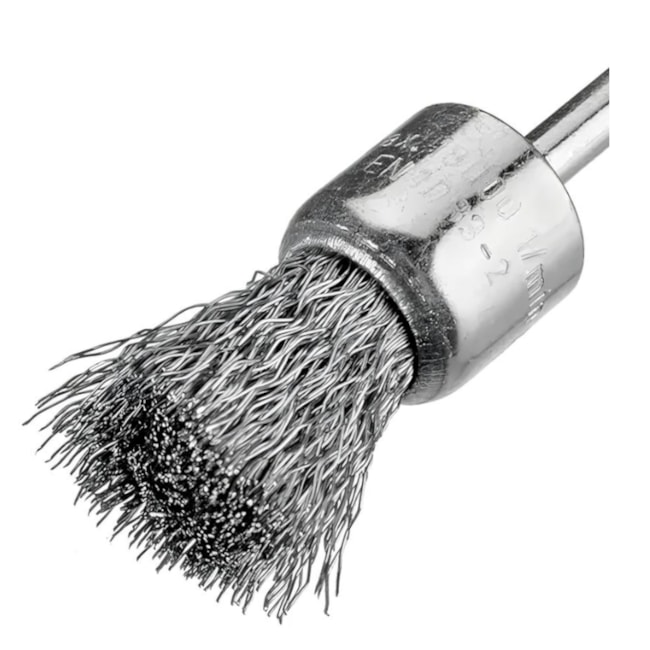 Pincel Escova de Aço Ondulado 1