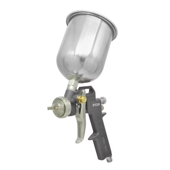 Pistola Aplicacao Cola Gravidade 4mm Copo Alumínio 600ml PRO-504 PDR-0a924fa1-19d6-46db-bed4-861fec116a47