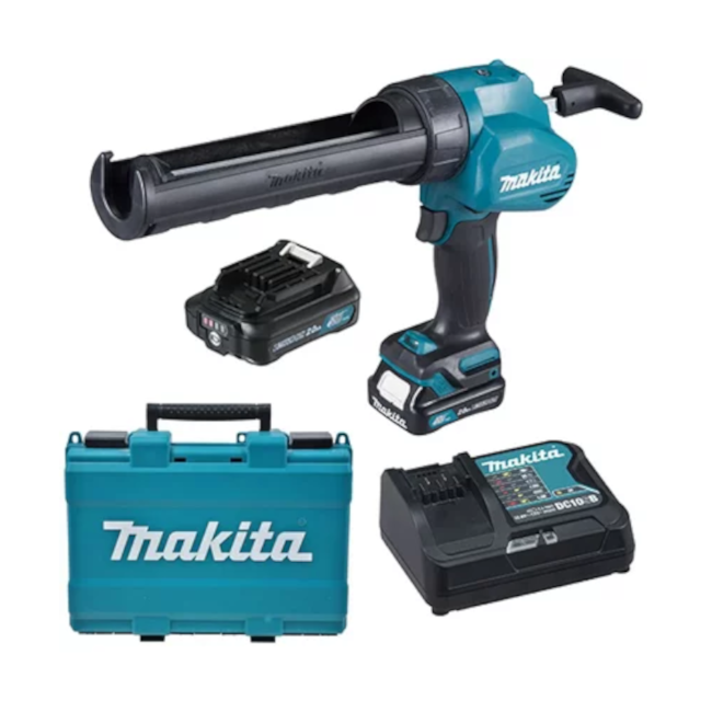 Pistola Aplicadora de Silicone 12V 2.0Ah Bivolt 2 Baterias/Carregador e Maleta CG100DSAEA MAKITA-ed0e2107-5946-4851-8269-d3be05862e92