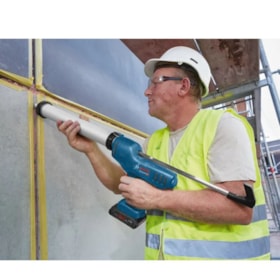 Pistola Aplicadora de Silicone 18V sem Bateria e sem Carregador GCG 18V-600 BARE BOSCH