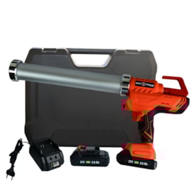 Pistola Aplicadora de Silicone 21V com 2 baterias 2.0Ah Carregador Bivolt e Maleta SGT-8002 SIGMA TOOLS