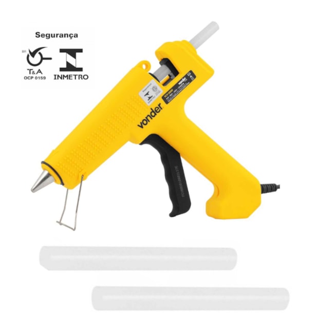 Pistola de Cola Quente 18 Watts Bivolt PCV 0080 3099100080 VONDER PLUS-3dd4e13f-1c41-4cfb-bb79-761d191b9f49