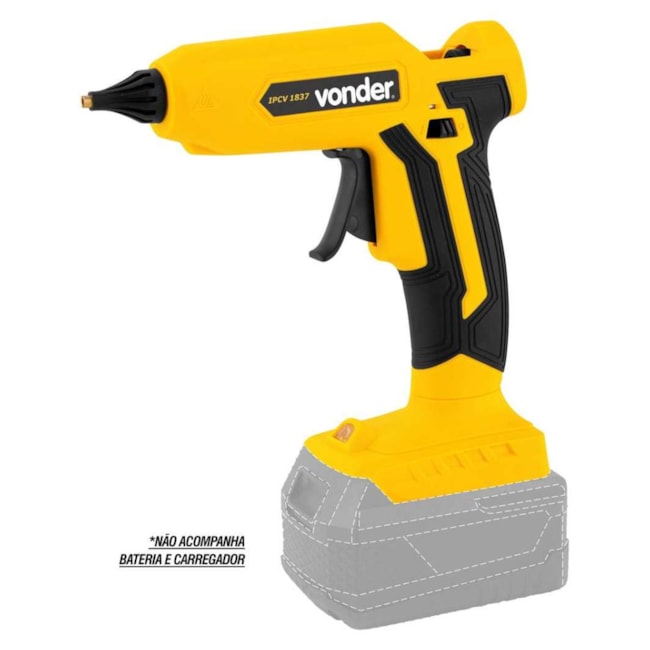 Pistola de Cola Quente 18V sem Bateria e sem Carregador IPCV 1837 VONDER-309c91bb-86b4-4b3a-af30-de11b8903369