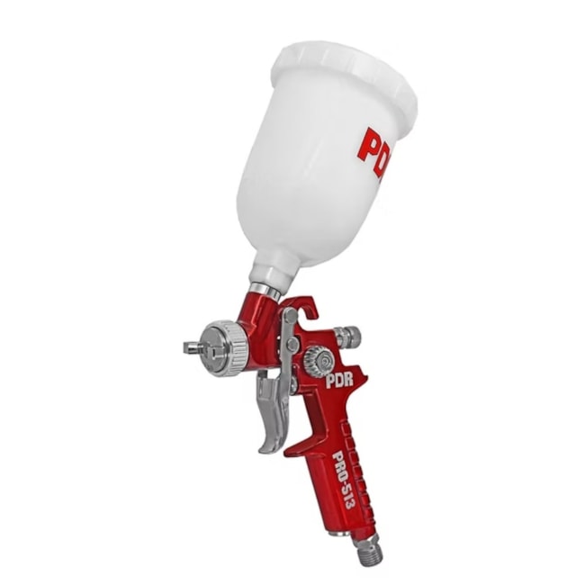 Pistola De Pintura Alta Produção Ar Gravidade 0,8mm Com Regulagem Leque PRO-513 PDR-a2ebb3f5-02a6-45f4-8c5c-f42e7a5f99cb