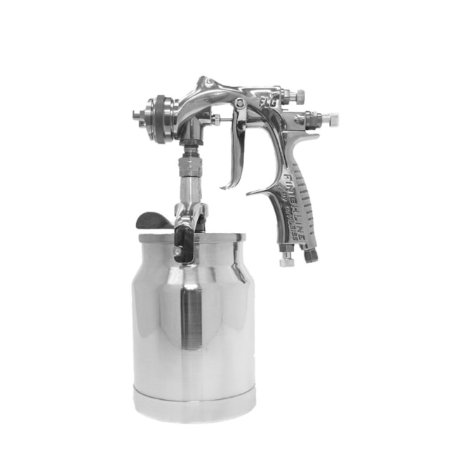 Pistola de Pintura Alta Produção Sucção 1.8mm com Caneca de Alumínio FLG-515-S18 DEVILBISS-baa7e136-4c00-4a64-a3b3-fa7c5764904f