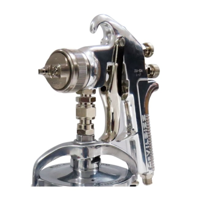 Pistola de Pintura Alta Produção Sucção Bico 1.8mm JGA-600 DEVILBISS-0305c1a6-c634-4178-ba4d-f275f5de3f89