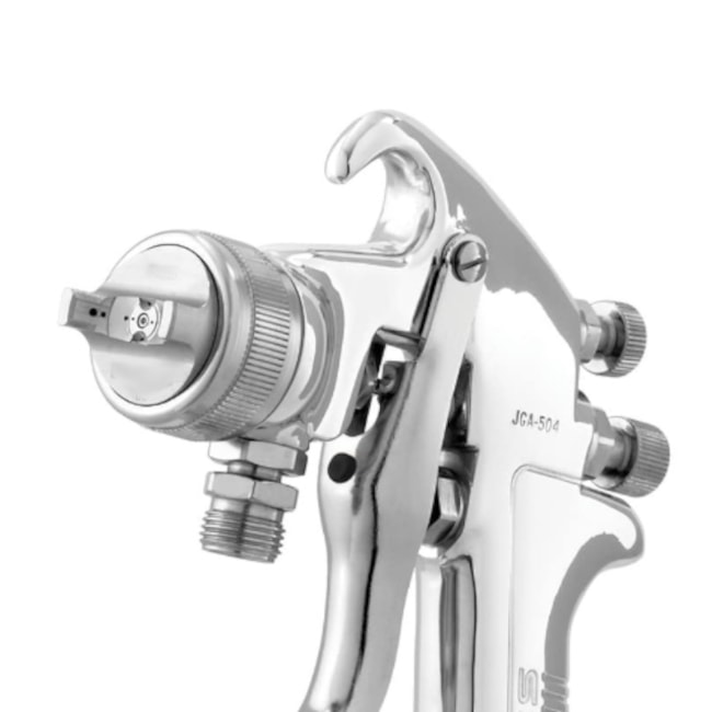 Pistola de Pintura de Alta Produção Tipo Sucção sem Caneca 1.8mm JGA-504-EX DEVILBISS-eb4b9342-5790-4bb3-bcad-166eb1df9985