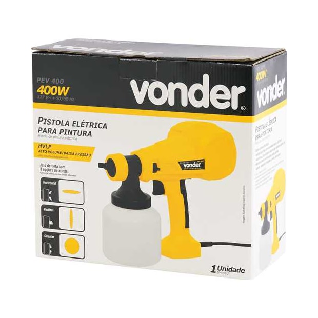 Pistola Elétrica para Pintura PEV 400 6220400127 VONDER-2dd63a0c-a2ce-40e4-b96c-104bb9864154