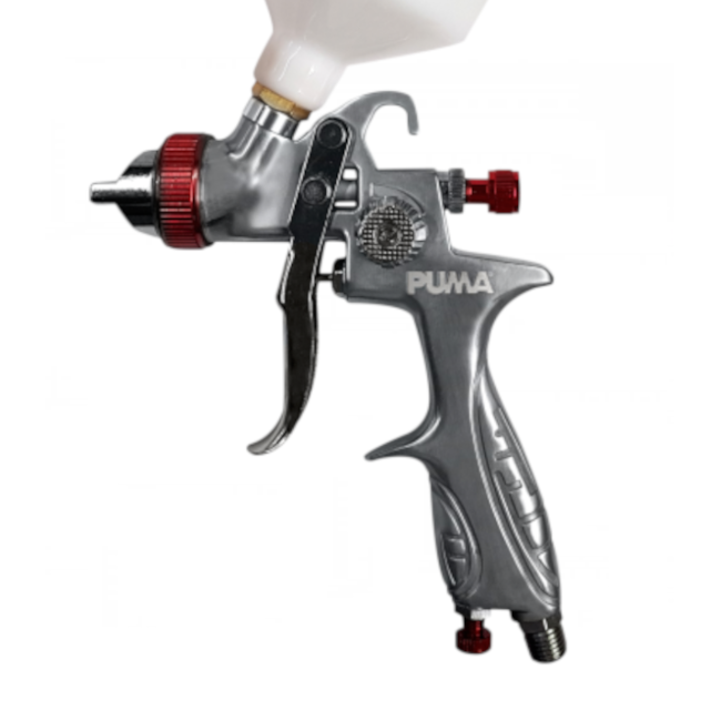 Pistola p/ Pintura 1.3mm Alta Produção Tipo Gravidade HVLP com Caneca AS887P 13 PUMA-d61276db-a107-4488-a32c-996012d3a376