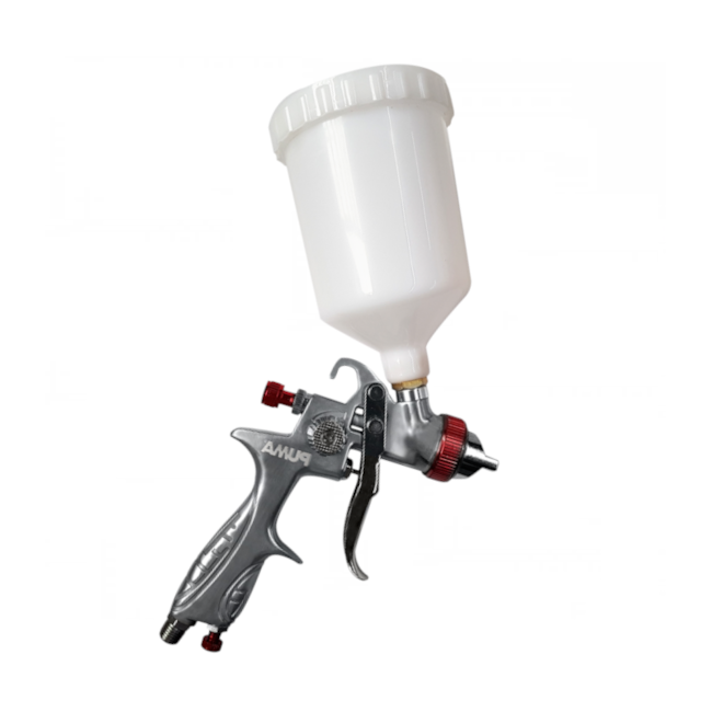 Pistola p/ Pintura 1.3mm Alta Produção Tipo Gravidade HVLP com Caneca AS887P 13 PUMA-b2517da0-443d-4c7c-9855-ffc02d9bf0df