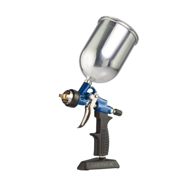 Pistola p/ Pintura Tipo Gravidade 4.0mm Caneca de Alumínio MODELO 12X ARPREX-a3aa1910-db72-4754-84f9-87d8c76870fc