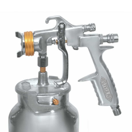 Pistola p/ Pintura Tipo Sucção Alta Produção 1.8mm c/ Caneca 1000ml MS 36-01 STEULA-663c1258-aa96-4701-b153-1632d236adce
