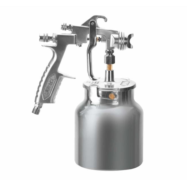 Pistola p/ Pintura Tipo Sucção Baixa Produção 1.2mm c/ Caneca 820ml MS 25-01 STEULA-6a45d6bf-1029-42c5-9f51-f298ae1dadf1