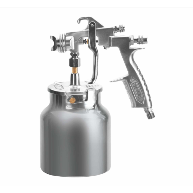 Pistola p/ Pintura Tipo Sucção Baixa Produção 1.2mm c/ Caneca 820ml MS 25-01 STEULA-5b45adeb-1fb2-4cf2-a2ce-48c983782d5f