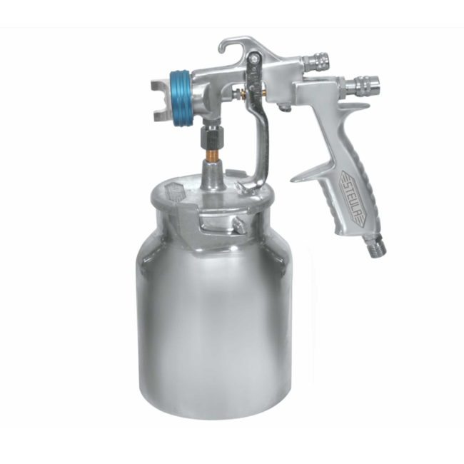 Pistola p/ Pintura Tipo Sucção Média Produção 1.8mm c/ Caneca 1000ml MS 35-01 STEULA-86e84aff-a4ed-4ec1-9236-98a0cc8794f2