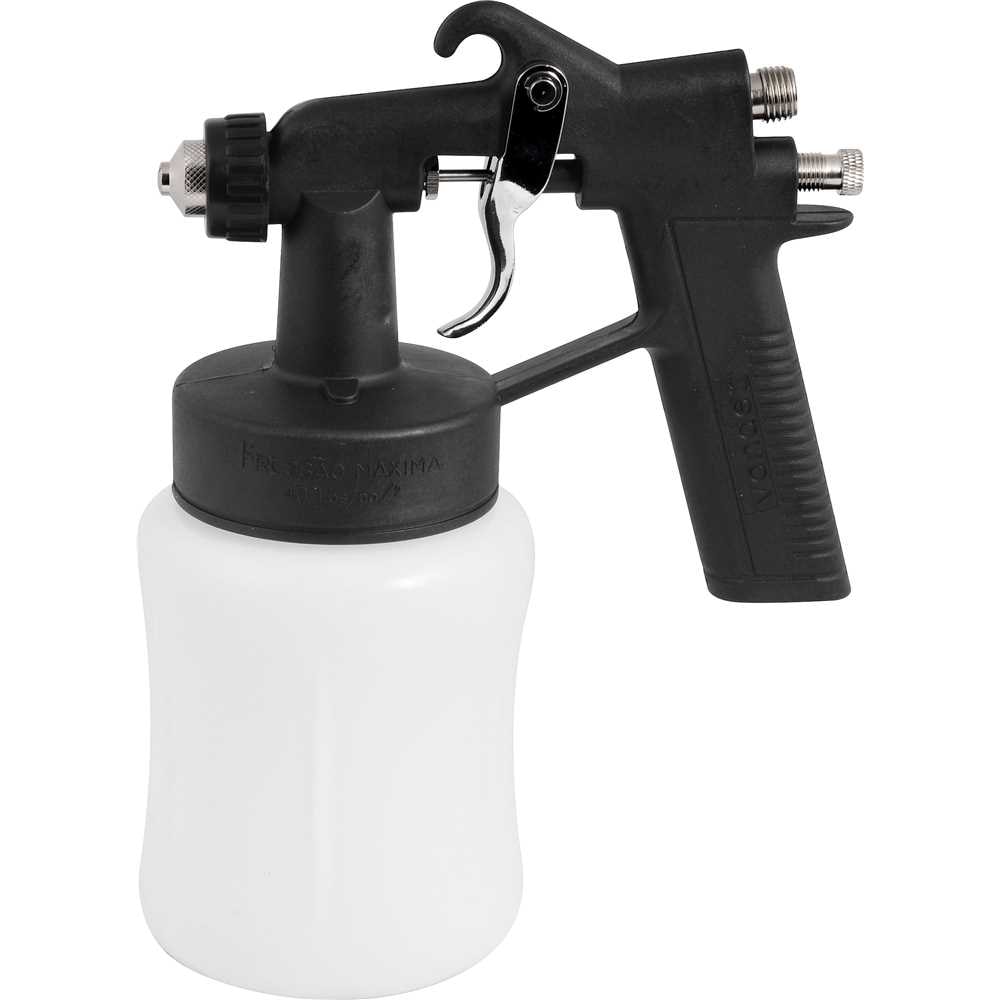 Pistola para Pintura 1.1mm com Caneca Plástica PPV 90 6220900000