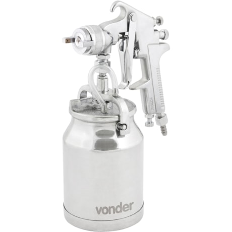 Pistola para Pintura 1.8mm com Caneca em Alumínio Tipo Sucção PSV 100 VONDER-be1d0634-0fbc-4c98-8ce4-037a8c3169d9