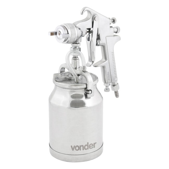 Pistola para Pintura 1.8mm com Caneca em Alumínio Tipo Sucção PSV 100 VONDER-c16d931f-4dbb-4269-9683-dbc4c883f3ff