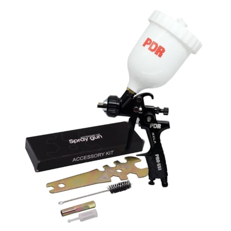 Pistola Para Pintura Alta Produção Gravidade 1.4mm Com Caneca 600ml PRO-551 PDR-c1125813-754f-4c88-8f2b-87b495b20edb