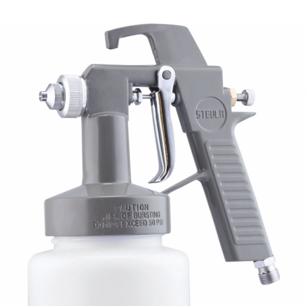 Pistola para Pintura Ar Direto 1.3mm/650ml com Caneca BC 70-CP STEULA-868a6b4f-f75d-4c7b-84c3-0391abd40289