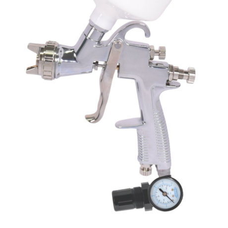 Pistola para Pintura HVLP 600ml/1.3mm com Válvula de Controle de Pressão BC 79-13 STEULA-10031111-80ae-4d14-b79f-1fe50b8c7f9d