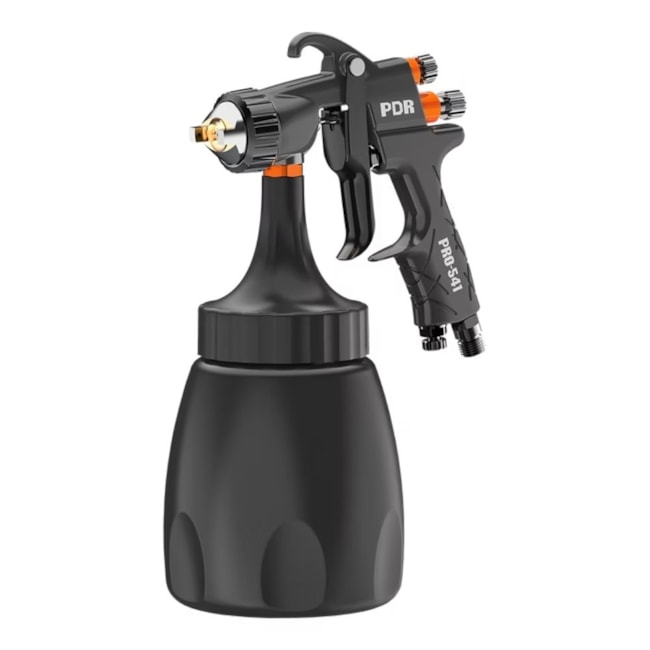 Pistola Pintura Baixa Produção Sucção 1.2mm Caneca 1 Litro Plástico PRO-541/1.2 PDR-aeb41987-8617-4e7f-b768-9792372b5fe2