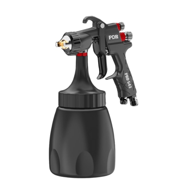 Pistola Pintura Média Produção Sucção 1.6mm Com Caneca 1 Litro Plástico PRO-543/1.6 PDR-2e7ba68b-3ced-4b35-82f4-932ef752452f
