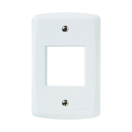 Placa 2 Postos Juntos 4x2 Tramontina Lux Branca 57105/005 TRAMONTINA ELETRIK-bf004f08-0df6-44ca-bd47-88036bbce89a