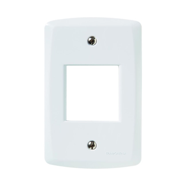 Placa 2 Postos Juntos 4x2 Tramontina Lux Branca 57105/005 TRAMONTINA ELETRIK-fe08a046-698b-4032-bd55-74d62b016ffe