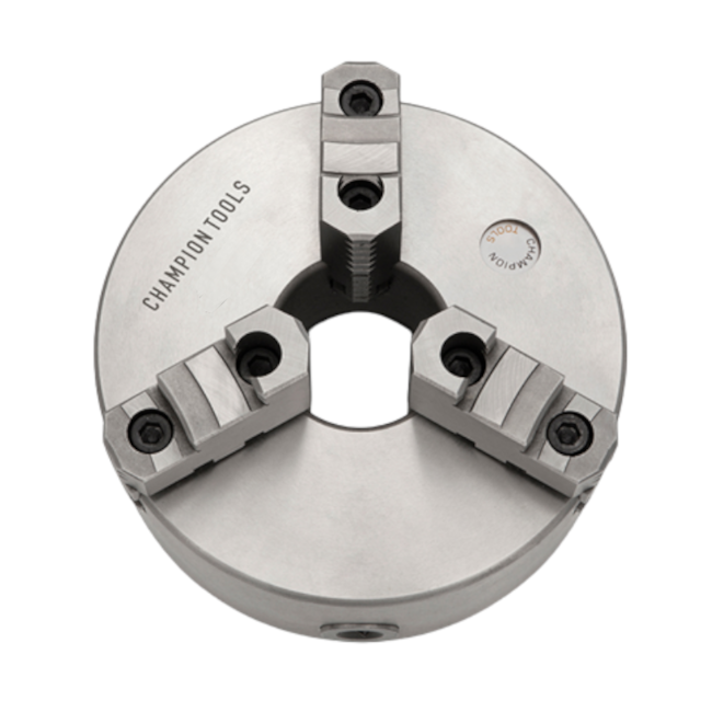 Placa 200mm com 3 Castanhas Sobrepostas Reversíveis 900.035 CHAMPION TOOLS-3fe8114a-08d6-43e1-b812-1bcf3a650e7d