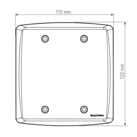 Placa Cega 4x4 Branca 57105021 LUX² TRAMONTINA ELETRIK-cd3f4180-993a-4798-847f-57cc172d881c