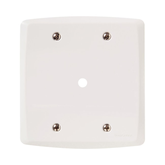 Placa com 1 Furo 9,5mm 4x4 Tramontina Lux Branca 57105/022 TRAMONTINA ELETRIK-607490d8-88fd-46de-aaf5-bc717f3b2bbc