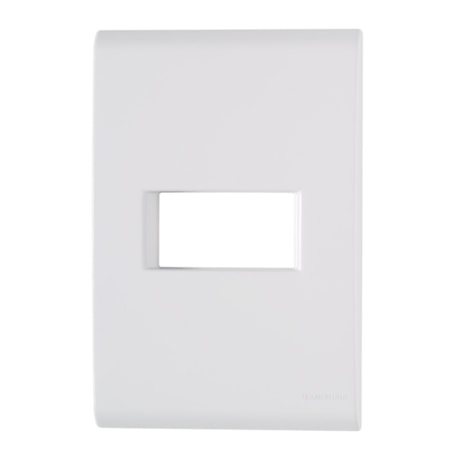 Placa com Suporte Branco 4x2 1 Módulo 57106/204 TRAMONTINA ELETRIK-2b324830-6e39-4378-ac8b-60355fa50623