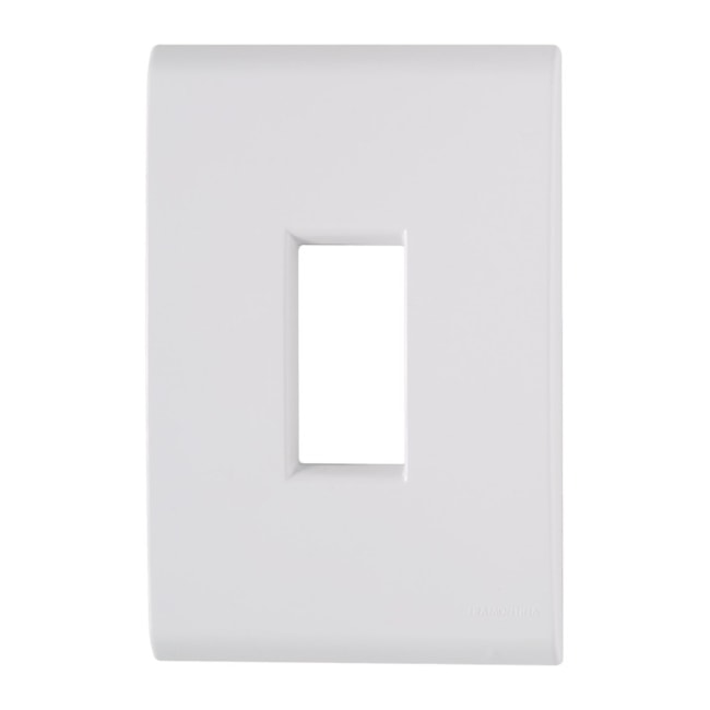 Placa com Suporte Branco 4x2 1 Módulo Vertical 57106/203 TRAMONTINA ELETRIK-1b104693-e8a3-4894-a57e-6e94f3755e1e