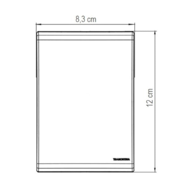 Placa com Suporte Branco 4x2 2 Módulos Separados 57106/006 TRAMONTINA ELETRIK-cc4cf319-6d49-4000-96af-71eb7afb003a