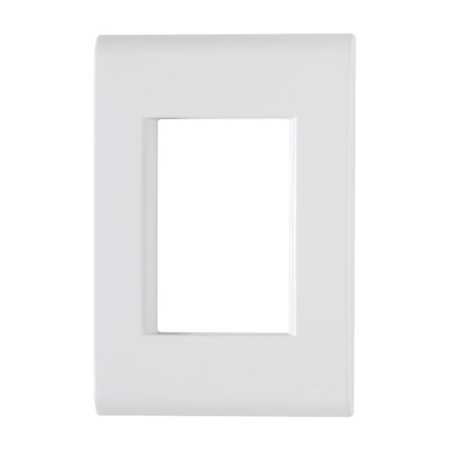 Placa com Suporte Branco 4x2 3 Módulos Unidos 57106/007 TRAMONTINA ELETRIK-fcb5c226-9f86-4874-9e0d-9de02696a2f1
