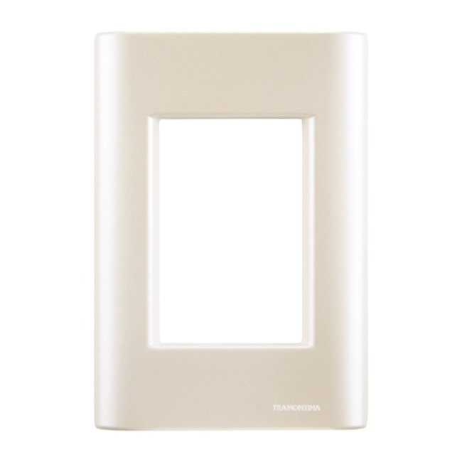 Placa com Suporte Pérola 4x2 3 Módulos Unidos 57200/054 TRAMONTINA ELETRIK-1b56ae9d-219f-46f5-96c9-2cf3782b2412