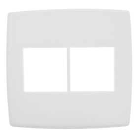 Placa sem Supor Branco 4x4 2+2 Módulos 6185 12 PIAL