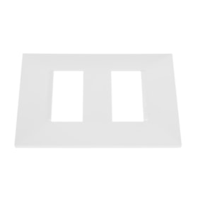 Placa sem Suporte 4x2 2 Módulos Branco 618506 PIAL
