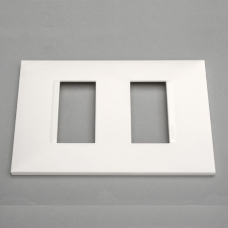 Placa sem Suporte 4x2 2 Módulos Branco 618506 PIAL-26bdbbd5-7ffe-4c6b-bd65-0f9c83e46d4a