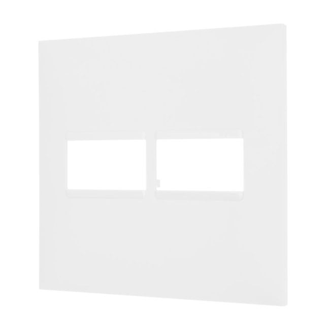 Placa sem Suporte 4x4 1+1 Módulos Branco 618511 PIAL-770c071b-385b-43c7-94c4-638bb06afeef
