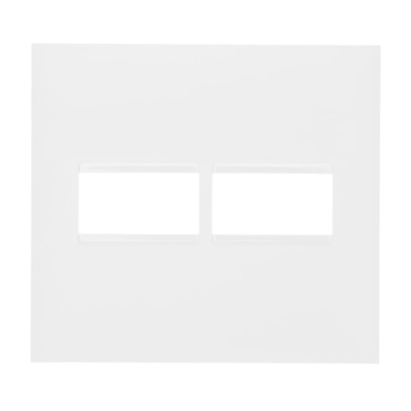 Placa sem Suporte 4x4 1+1 Módulos Branco 618511 PIAL-5a96f854-acb7-4ff9-bccb-82b9362d5d20