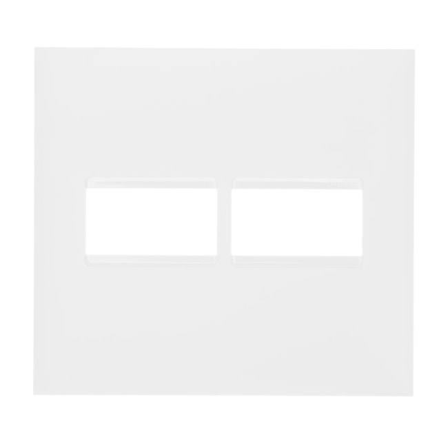Placa sem Suporte 4x4 1+1 Módulos Branco 618511 PIAL-d18817d7-869b-4107-a49e-f6aee2ff323c
